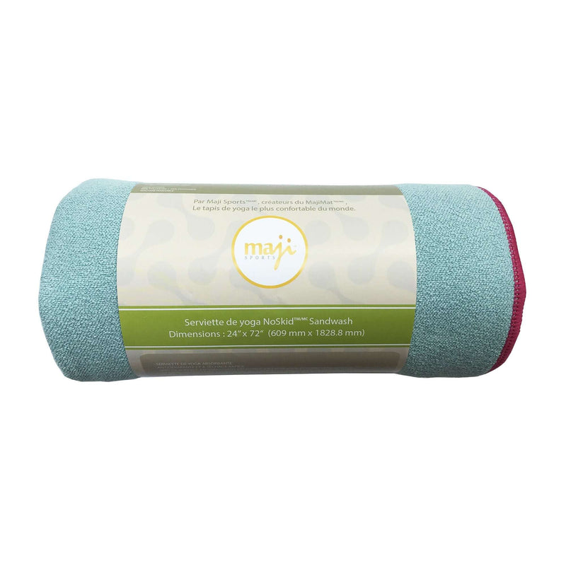 Load image into Gallery viewer, NoSkid Sand-Washed Yoga Mat Towel