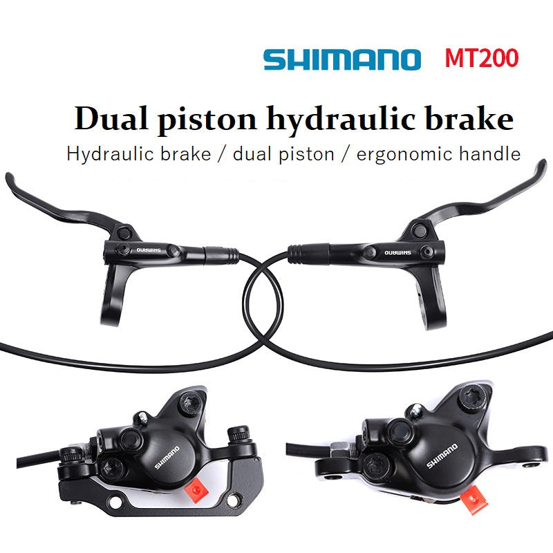 Load image into Gallery viewer, Shimano BR-MT200 Hydraulic Disc Brake Set