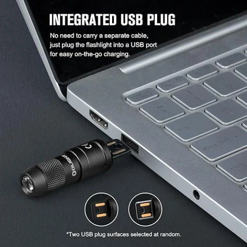 Load image into Gallery viewer, OLIGHT IMINI2BK imini 2 Rechargeable Mini Flashlight - Black