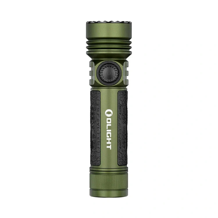 Load image into Gallery viewer, OLIGHT SEEKER4PROODG Seeker 4 Pro High Power Flashlight - OD Green CW(5700~7000K)