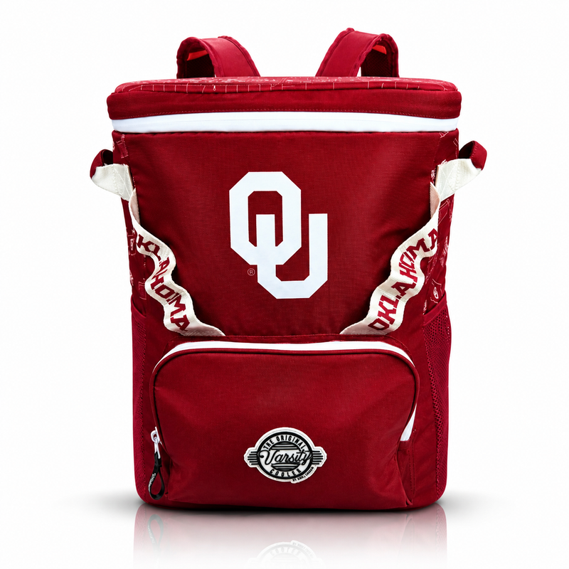 Load image into Gallery viewer, University of Oklahoma Backpack Cooler