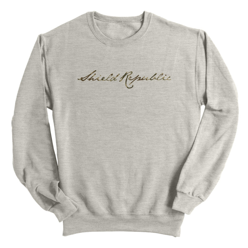 Load image into Gallery viewer, Shield Republic Duck Camo Script (Front)