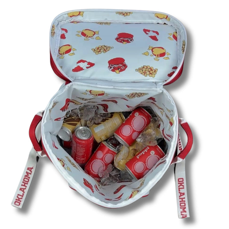 Load image into Gallery viewer, University of Oklahoma Backpack Cooler