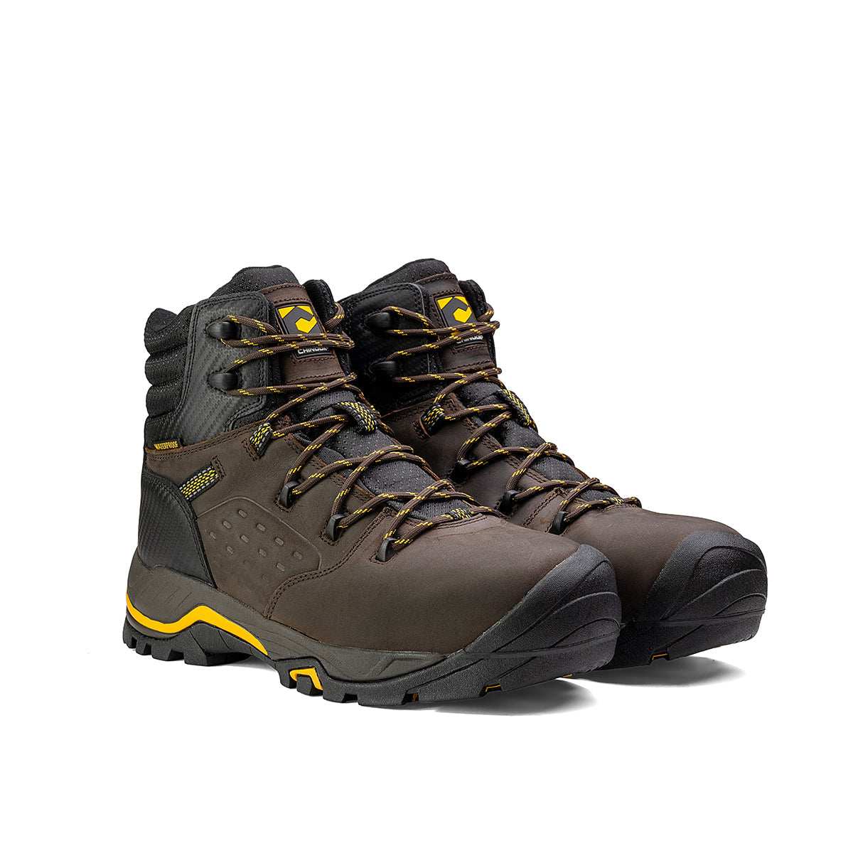 Olympic 6" Composite Toe Waterproof Work Boot – Brown - Skoutley Outdoors LLC