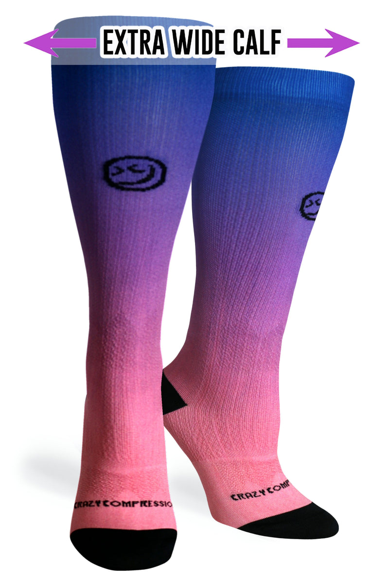 Load image into Gallery viewer, Ombré Blue Pink - (Standard & Extra Wide)