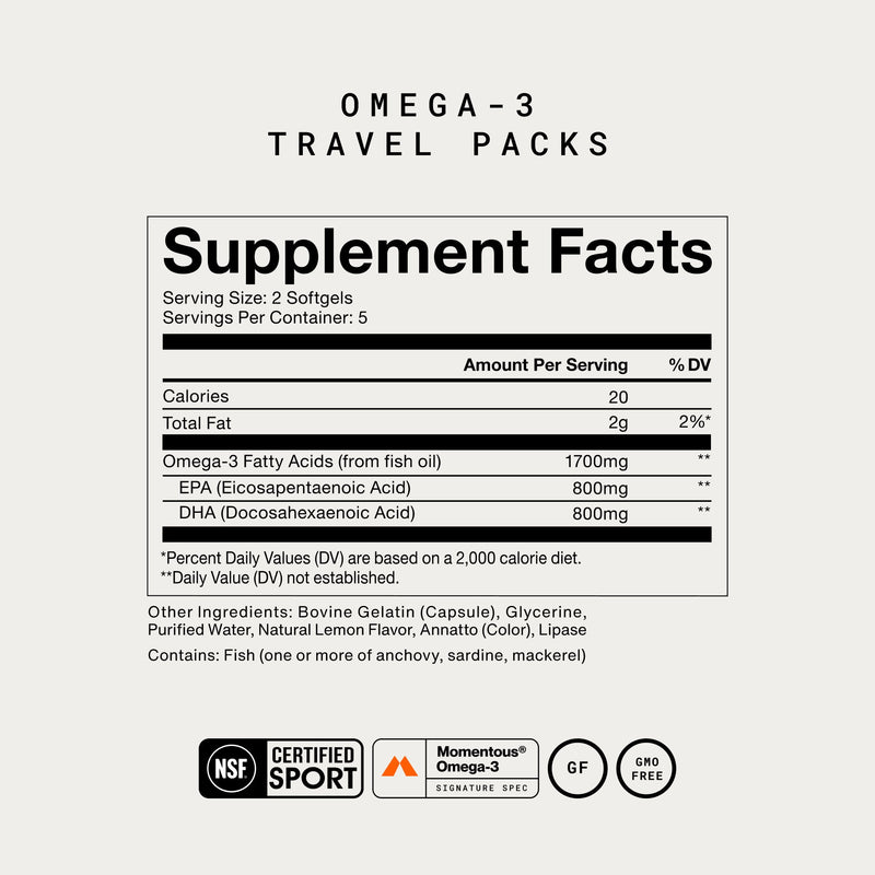 Load image into Gallery viewer, Omega-3 Travel Packs