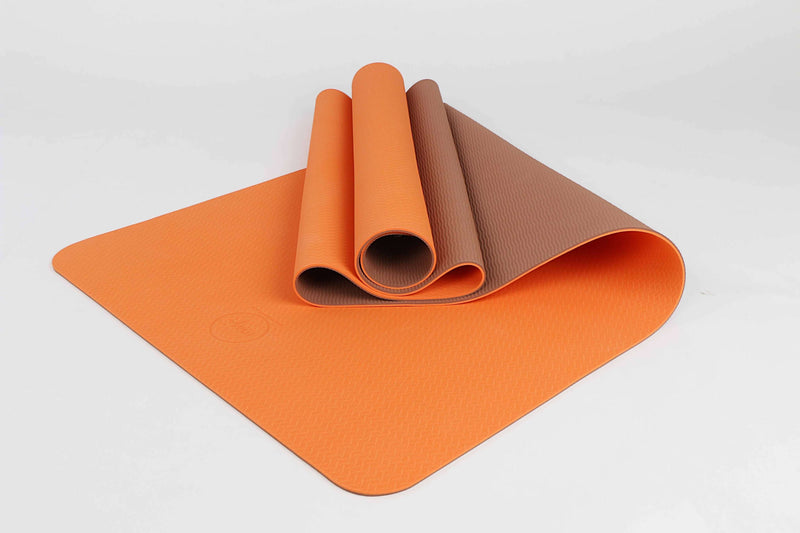 Load image into Gallery viewer, 2-Tone TPE Premium Yoga Mat