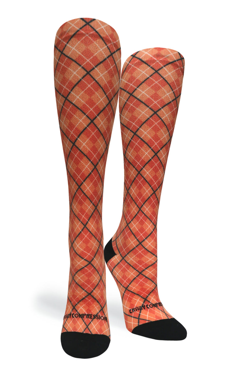 Load image into Gallery viewer, Orange Plaid - (Standard & Extra Wide)