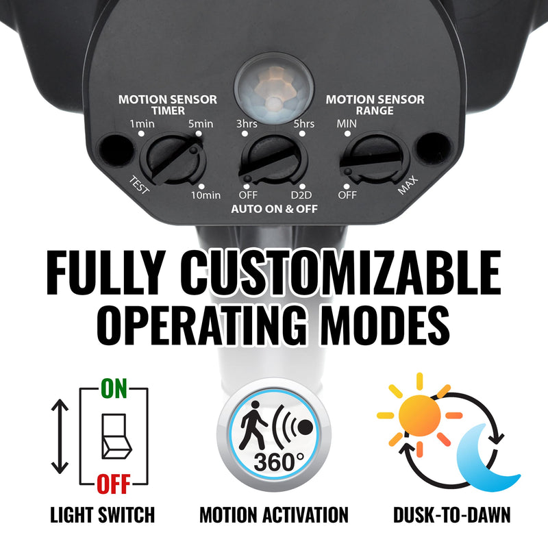 Load image into Gallery viewer, Outdoor Security Motion Yard Flood Light