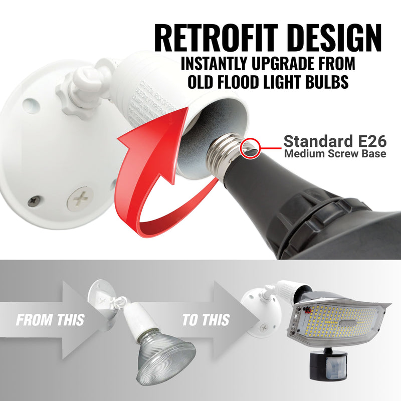 Load image into Gallery viewer, Outdoor Security Motion Yard Flood Light