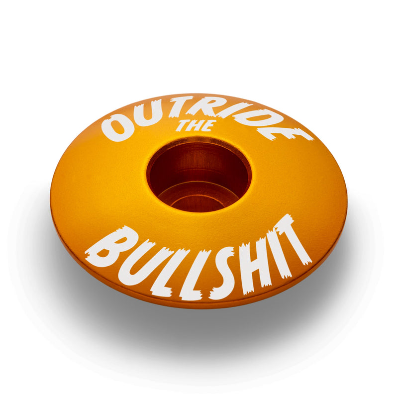 Load image into Gallery viewer, Outride The Bullshit Bicycle Headset Cap