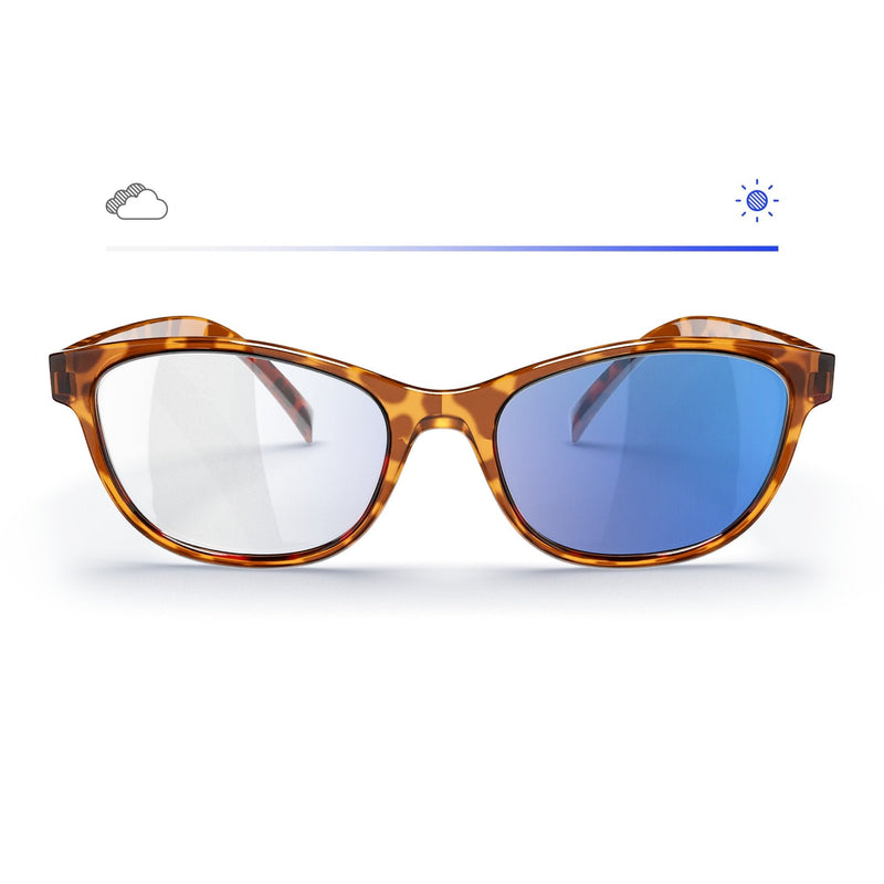 Load image into Gallery viewer, Tortoise Oval Prescription Transitions® Colors