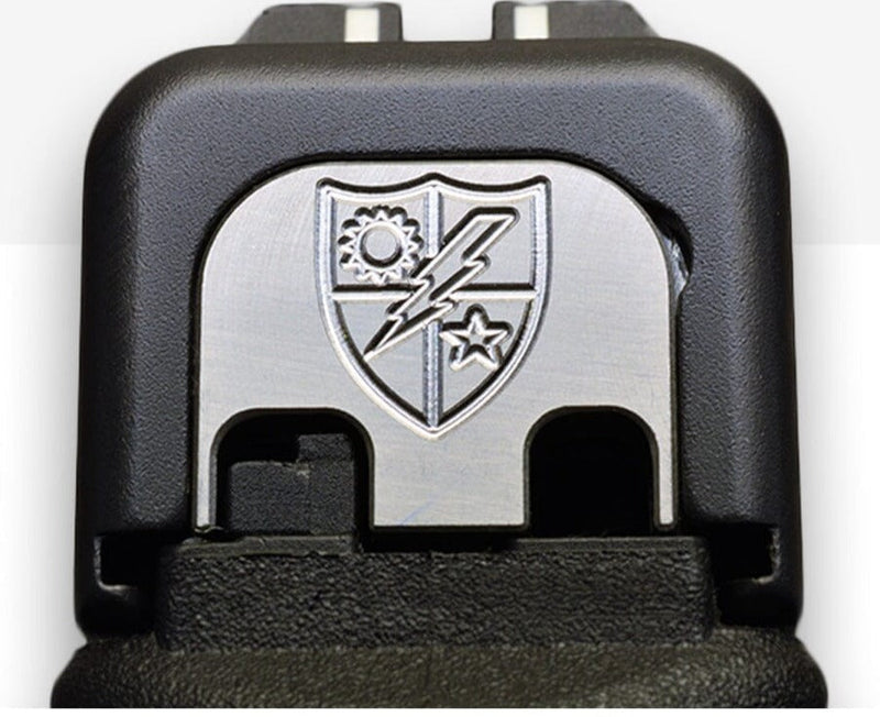Load image into Gallery viewer, Milspin ARMY Glock Slide Back Plates (Most Popular)
