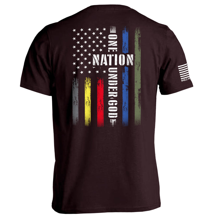 Load image into Gallery viewer, One Nation Under God First Responder Flag