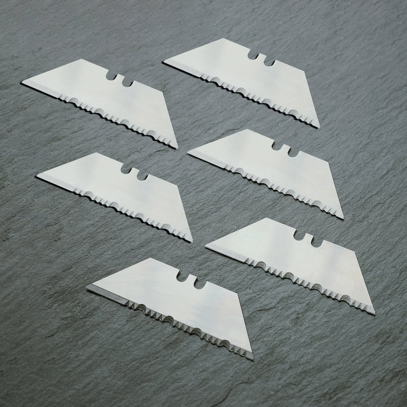 Load image into Gallery viewer, Stinger P01 Partially Serrated Utility Blade Replacement (6 pcs)
