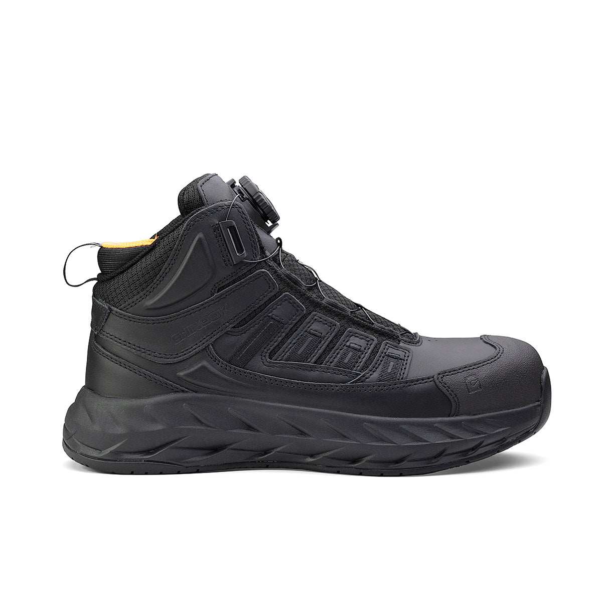 Pro Safety Mid 6" Composite Toe Work Boot – Black - Skoutley Outdoors LLC