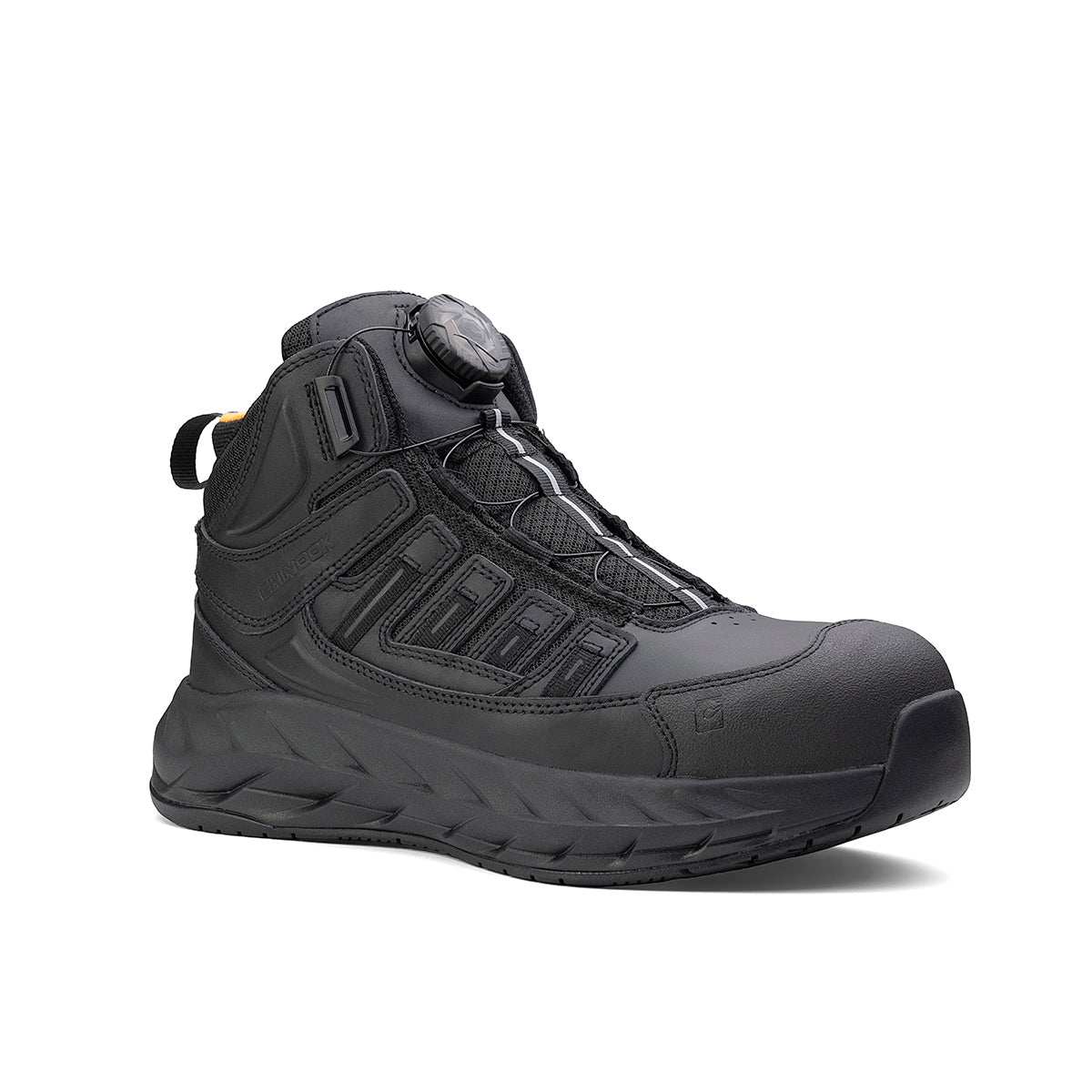 Pro Safety Mid 6" Composite Toe Work Boot – Black - Skoutley Outdoors LLC