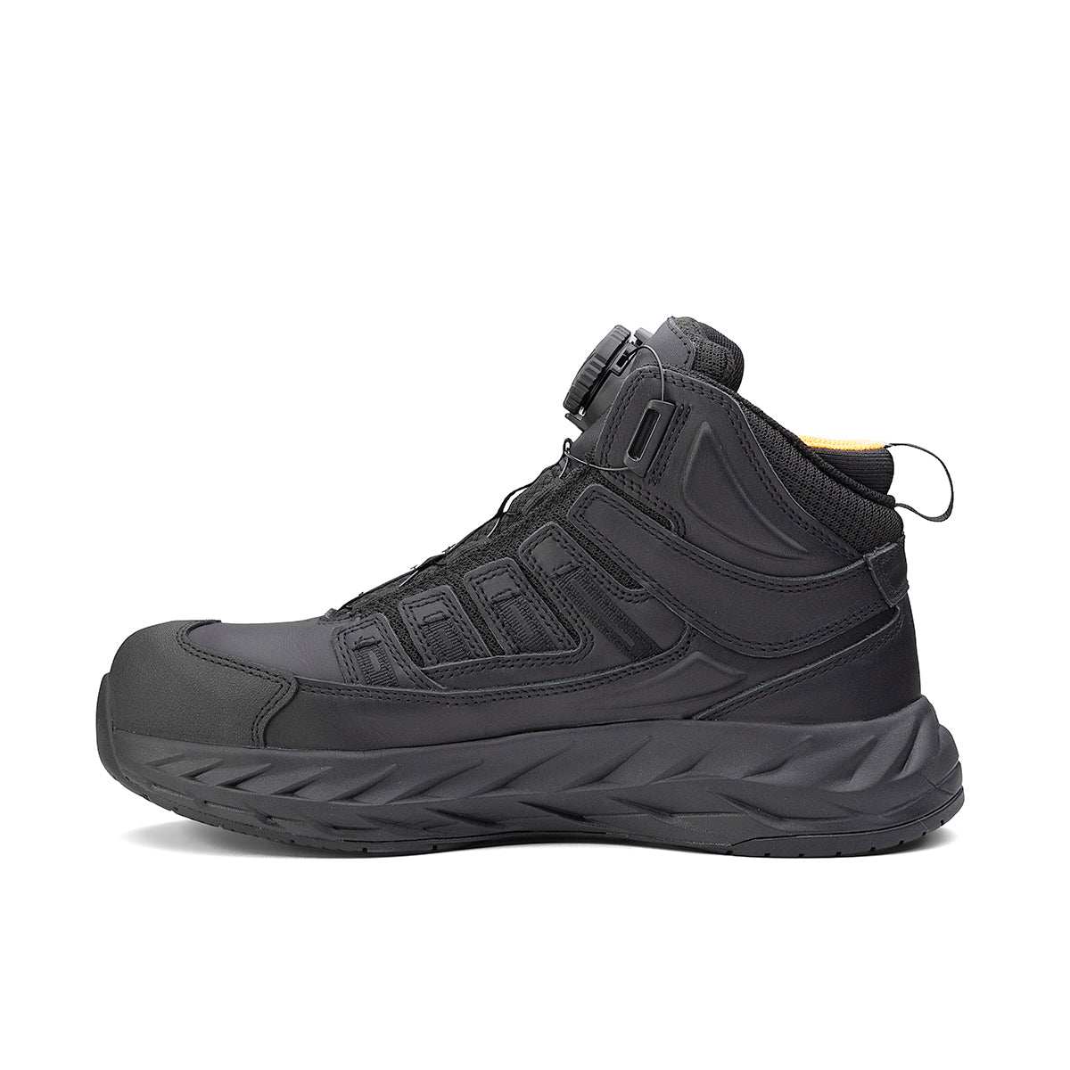 Pro Safety Mid 6" Composite Toe Work Boot – Black - Skoutley Outdoors LLC