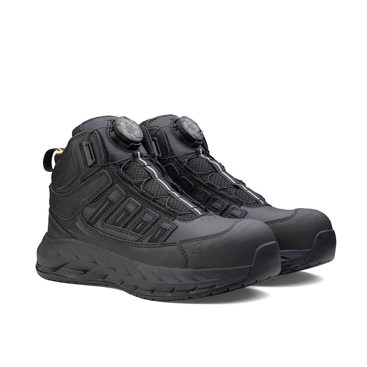 Pro Safety Mid 6" Composite Toe Work Boot – Black - Skoutley Outdoors LLC