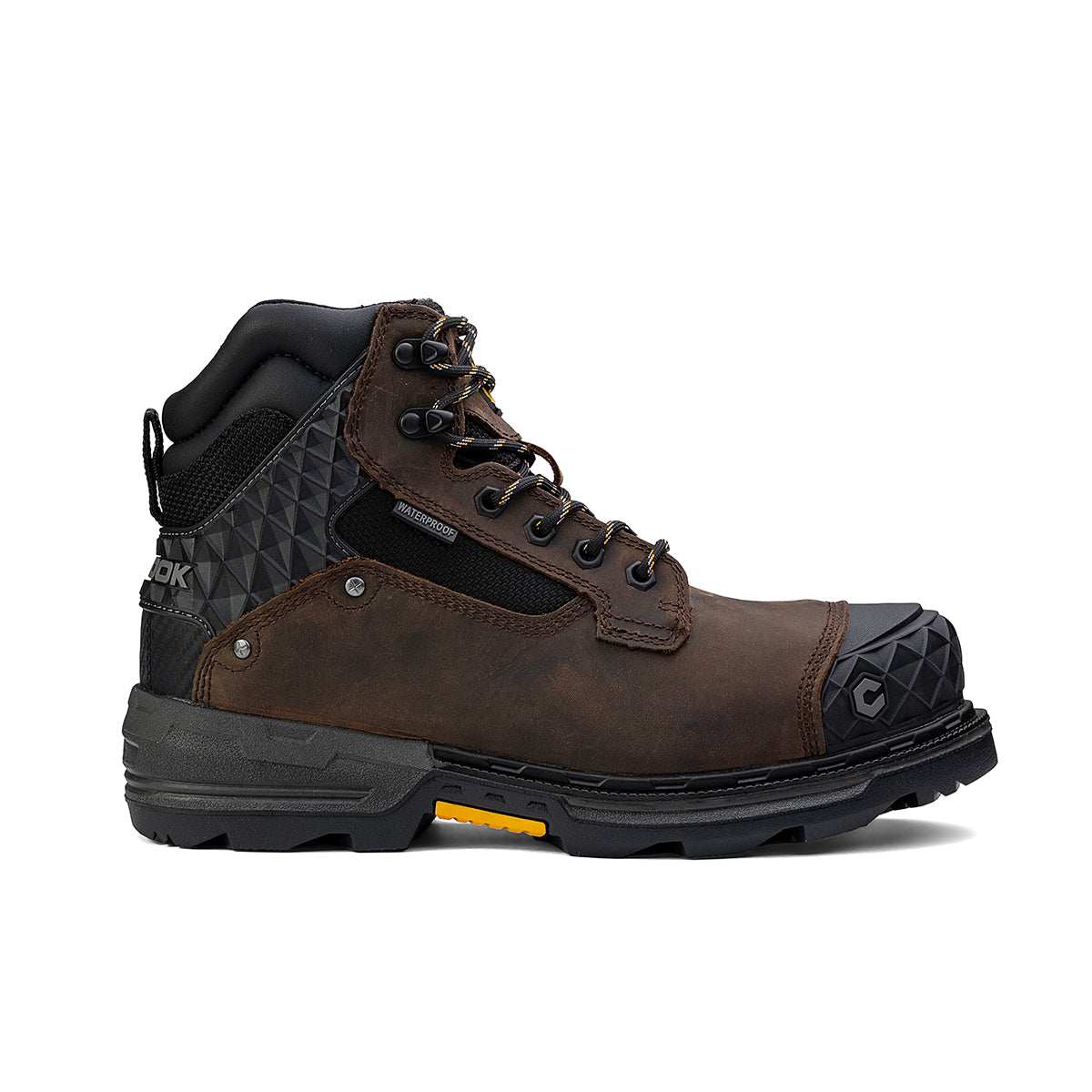 Pallet Jack 6" Composite Toe Waterproof Work Boot – Brown - Skoutley Outdoors LLC