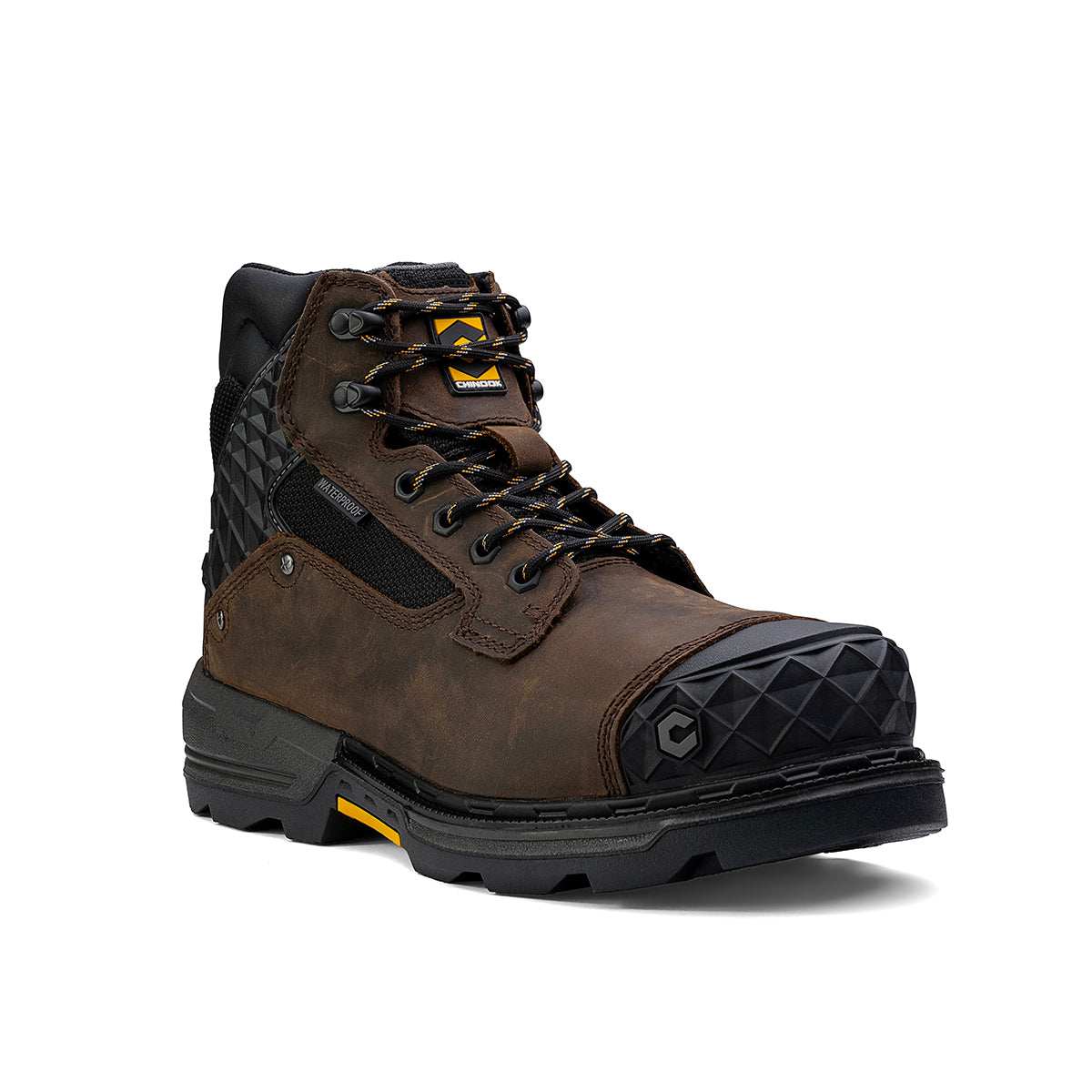 Pallet Jack 6" Composite Toe Waterproof Work Boot – Brown - Skoutley Outdoors LLC