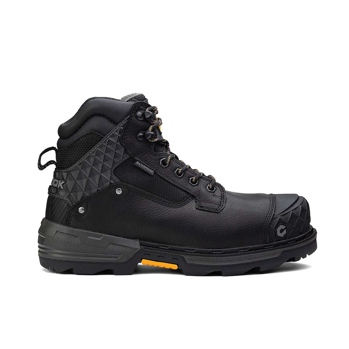 Pallet Jack 6" Composite Toe Waterproof Work Boot – Black - Skoutley Outdoors LLC