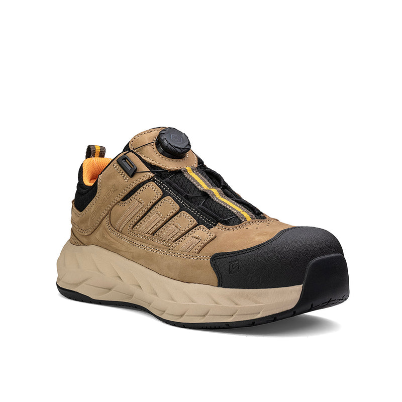 Load image into Gallery viewer, Pro Safety Low Composite Toe Work Shoe – Tan