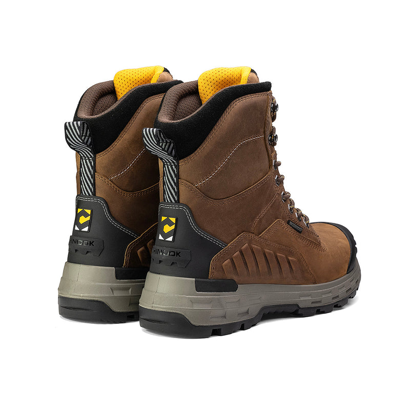 Load image into Gallery viewer, Wildwood 8” Waterproof Composite Toe Brown Boot - Made in USA