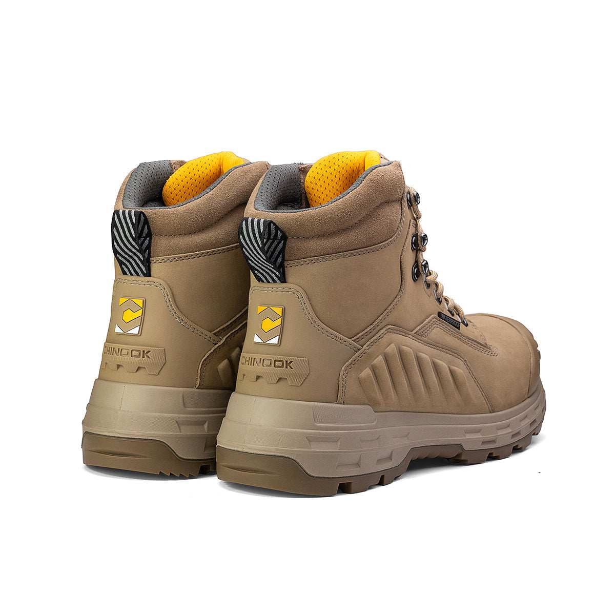 Wildwood 6” Waterproof Composite Toe Boot - Stone - Made in USA - Skoutley Outdoors LLC