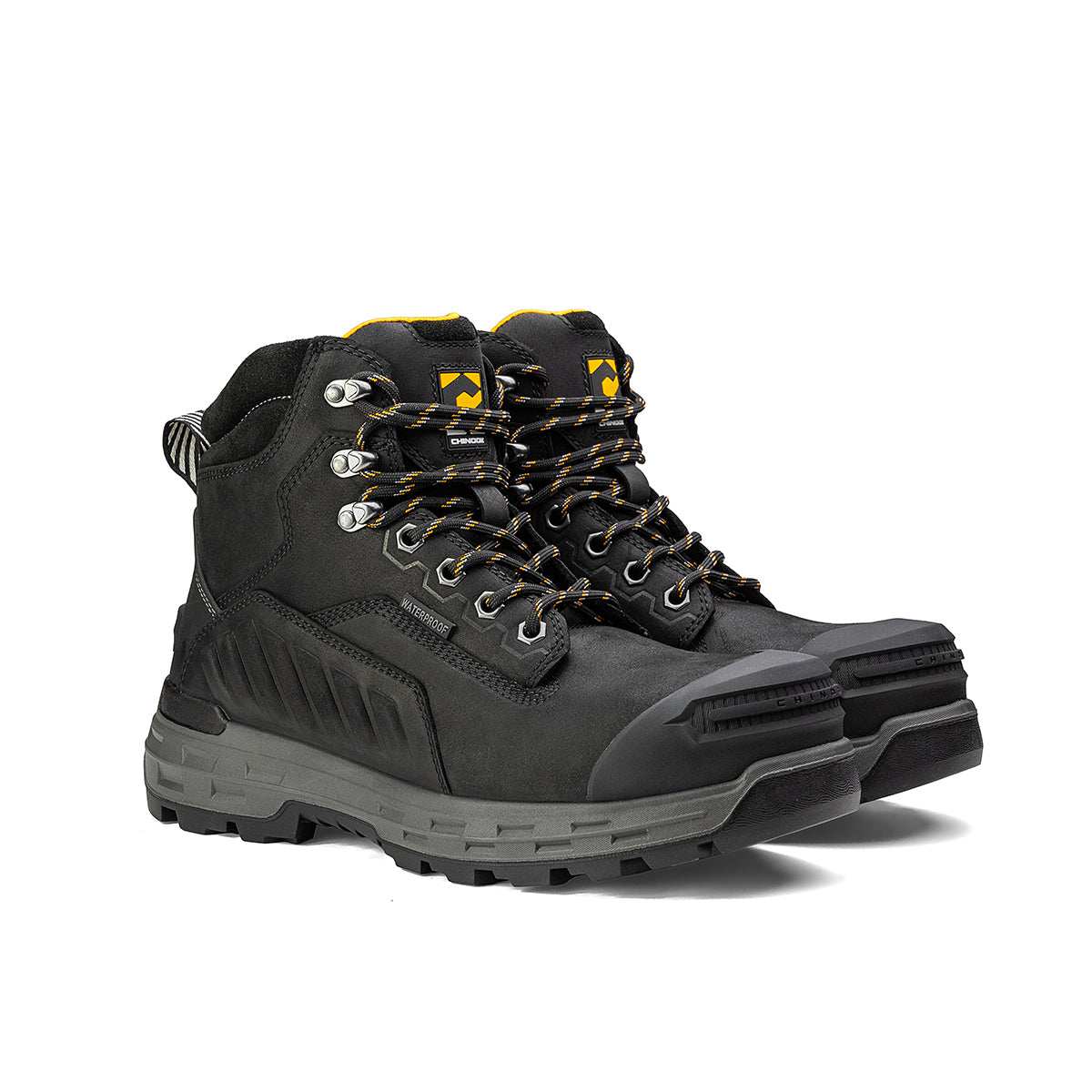 Wildwood 6” Waterproof Composite Toe Black Boot - Made in USA - Skoutley Outdoors LLC