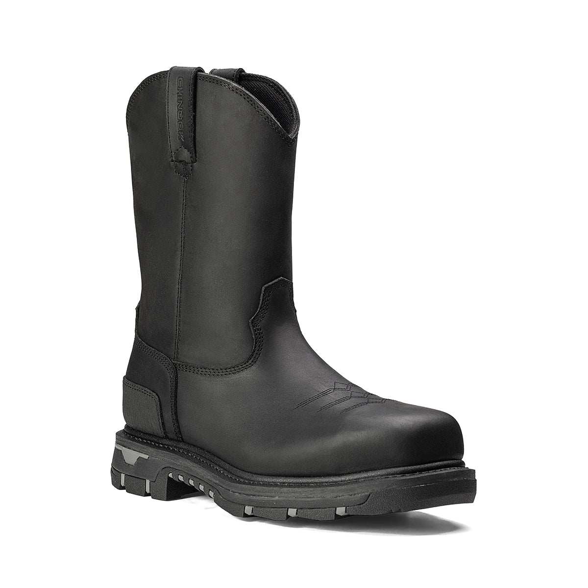 Boss 11” Western Composite Toe Leather Work Boot - Skoutley Outdoors LLC