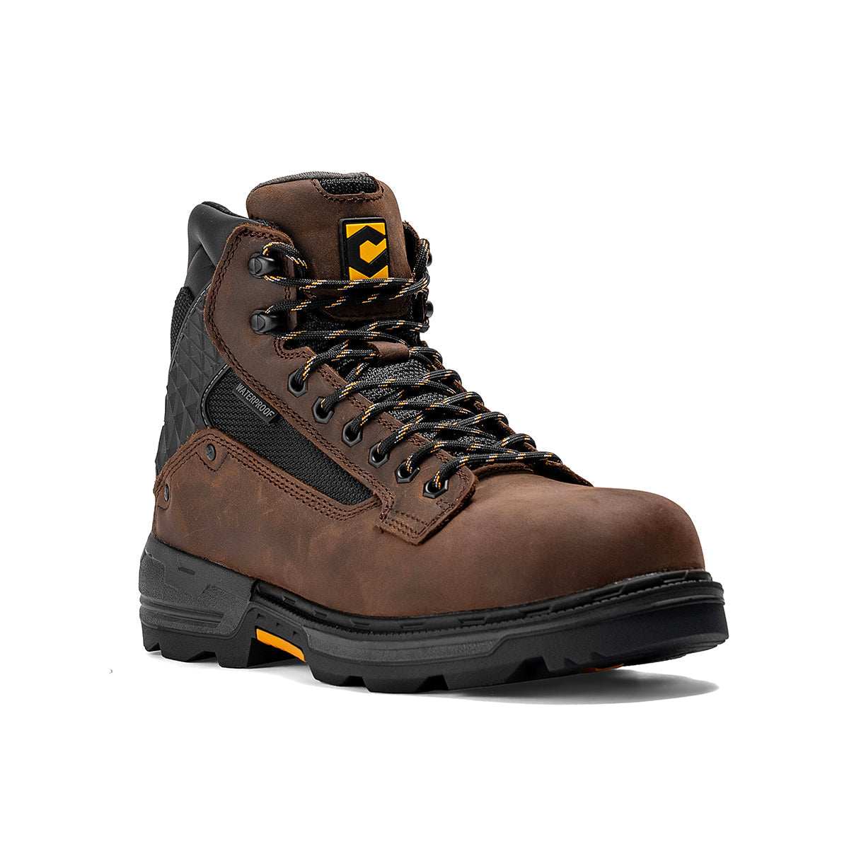 Pallet Jack 6" Plain Toe Waterproof Work Boot – Brown - Skoutley Outdoors LLC
