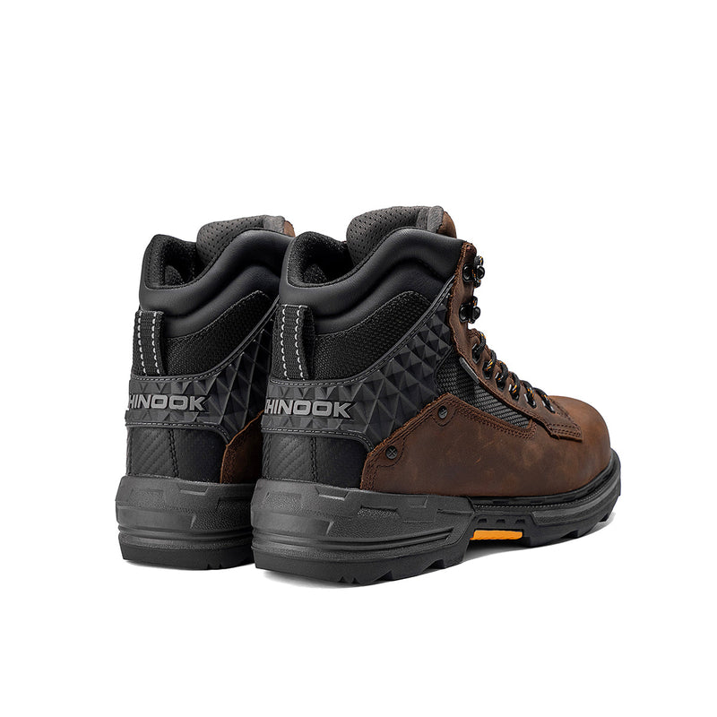 Load image into Gallery viewer, Pallet Jack 6" Plain Toe Waterproof Work Boot – Brown