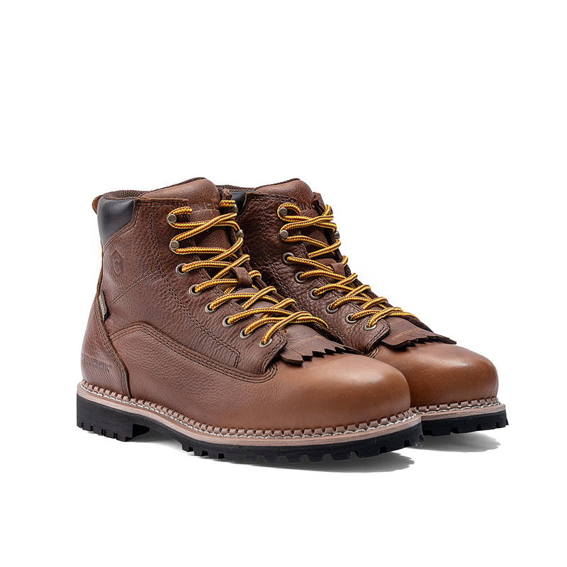 Load image into Gallery viewer, Logger 6” Men’s Waterproof Work Boot - Brown