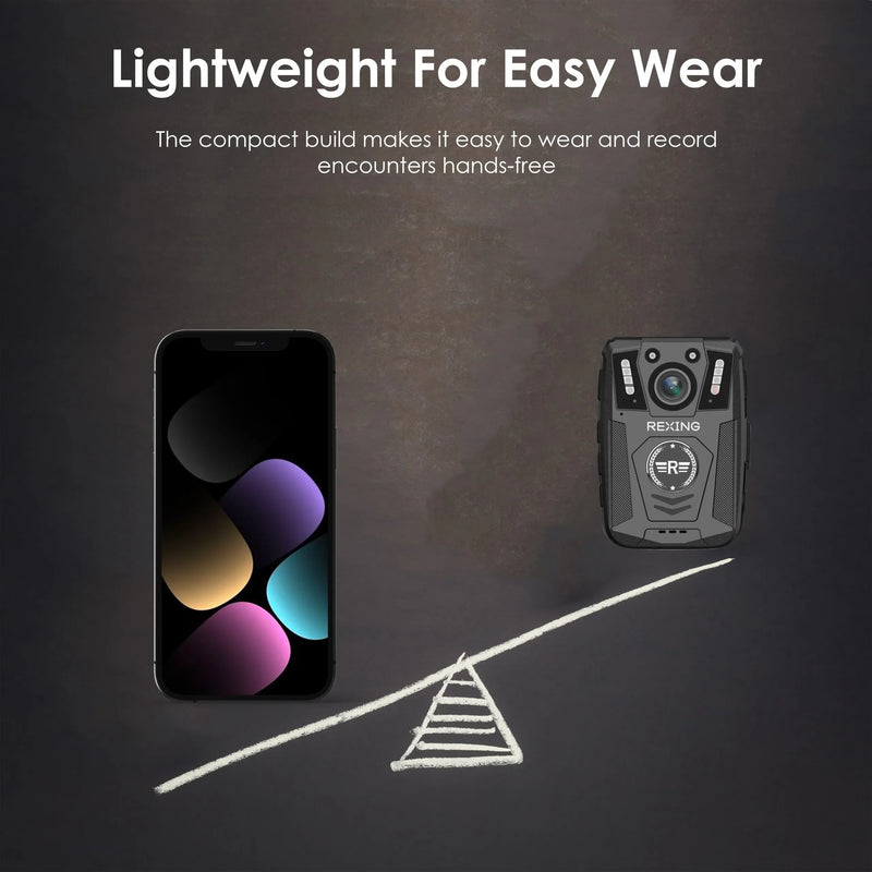 Load image into Gallery viewer, Rexing P2 FHD Body Camera 1080p Full HD With Type-C Port