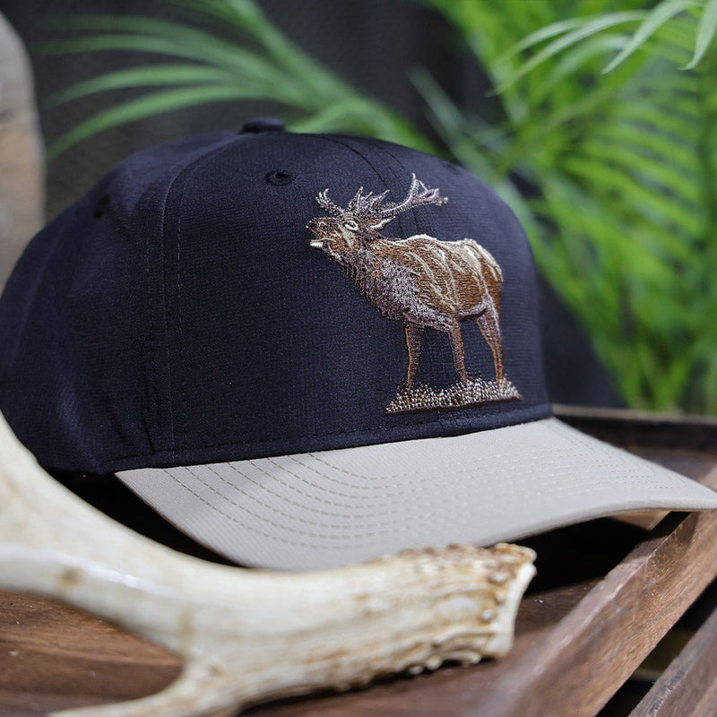 Load image into Gallery viewer, Bull Elk 6-Panel Riverside Cap ComfortSnap Snapback