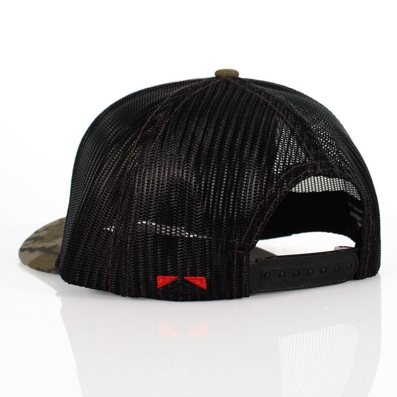 Load image into Gallery viewer, Mossy Oak Bottomland Turkey Feather Meshback Cap