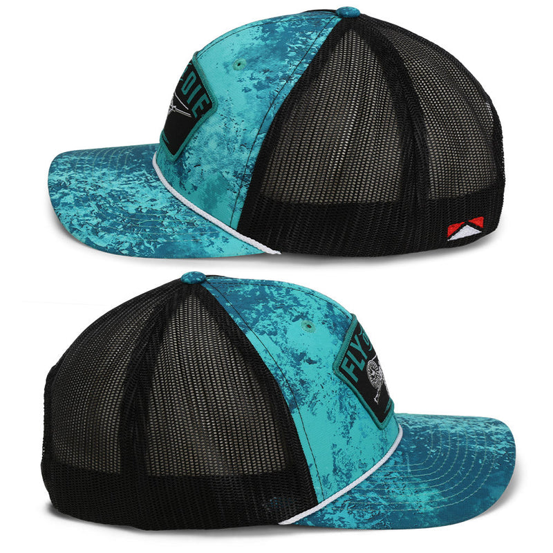 Load image into Gallery viewer, Fly or Die Hat Fly Fishing Mesh Back Rope Cap