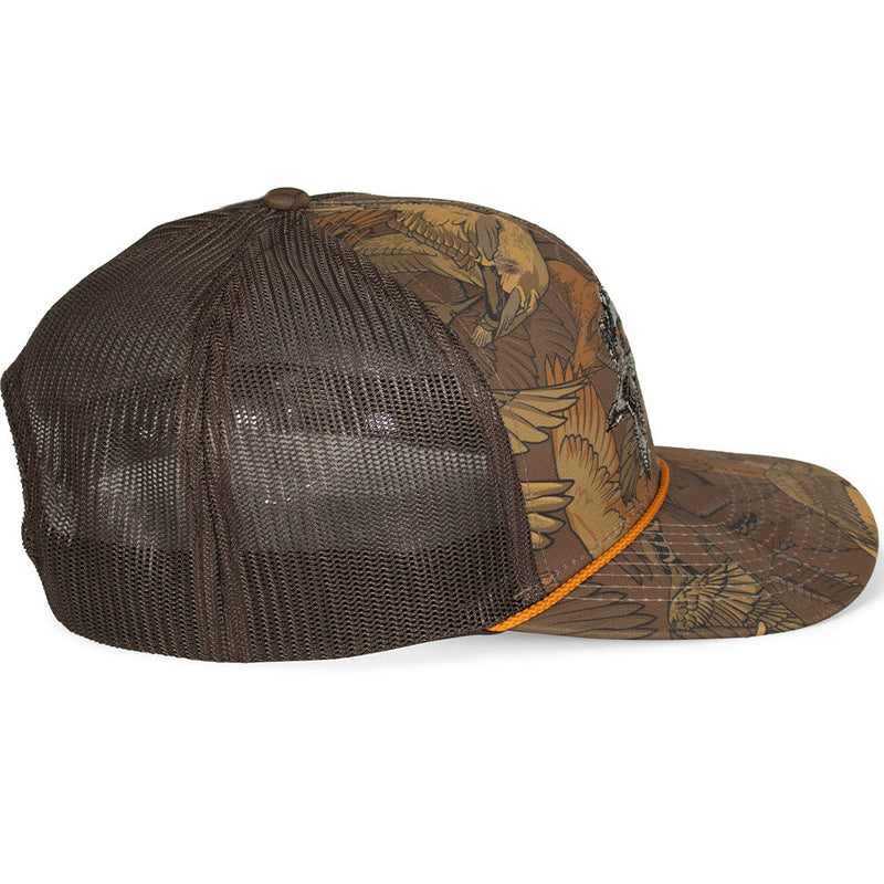 Load image into Gallery viewer, Pintail Pair Duck Hat Waterfowl Print 6-Panel Rope Cap