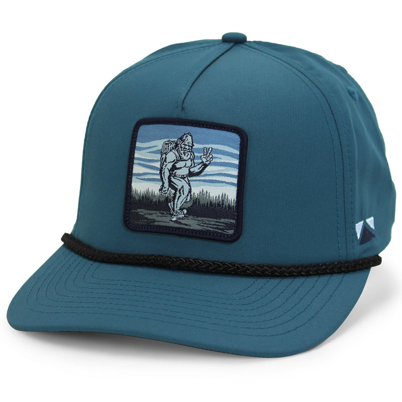 Load image into Gallery viewer, Bigfoot Backpacker 5-Panel Rope Cap