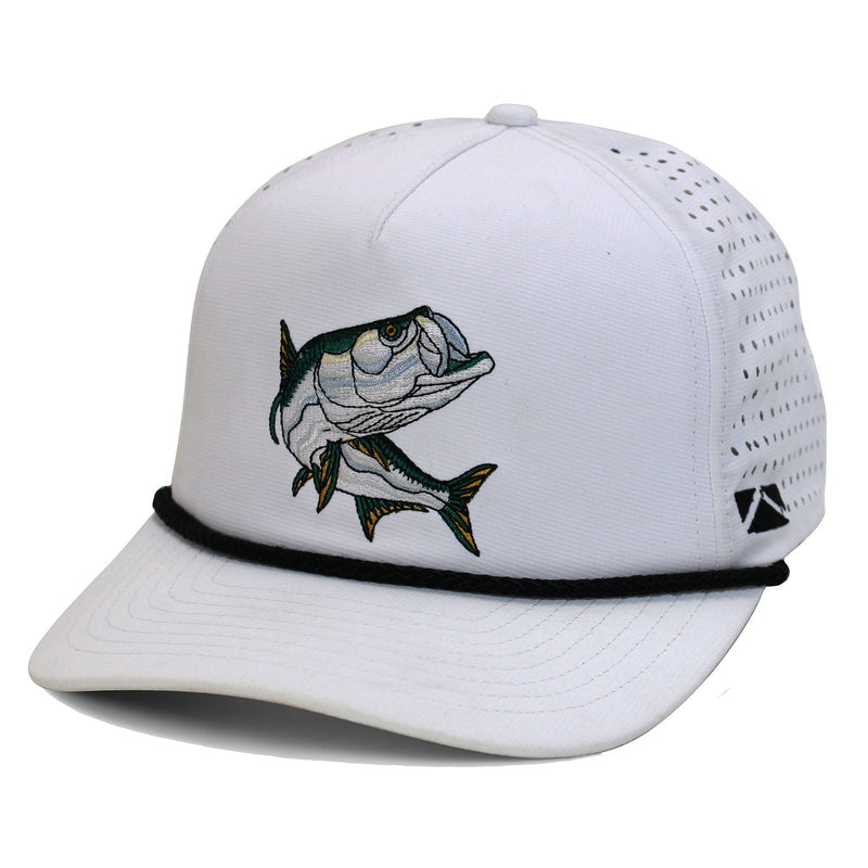 Load image into Gallery viewer, TARPOON 5-Panel Perforated Performance Rope Cap