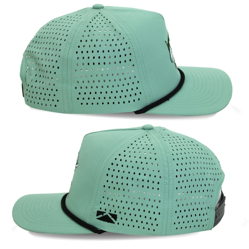 Load image into Gallery viewer, TARPOON 5-Panel Perforated Performance Rope Cap