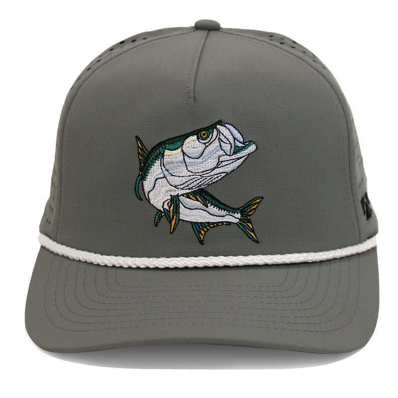 Load image into Gallery viewer, TARPOON 5-Panel Perforated Performance Rope Cap