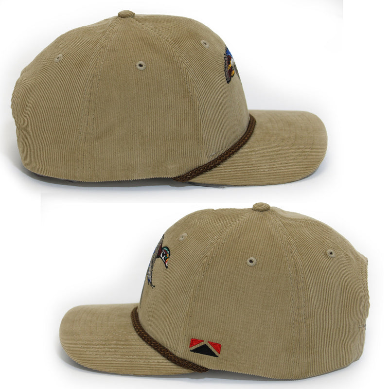 Load image into Gallery viewer, Corduroy Wood Duck 6-Panel Performance Cap