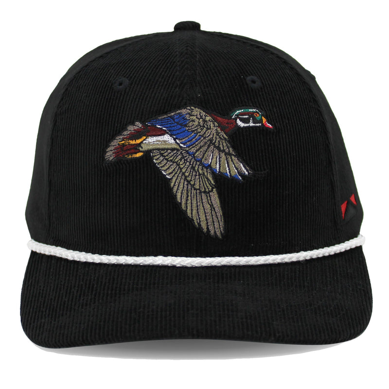 Load image into Gallery viewer, Corduroy Wood Duck 6-Panel Performance Cap