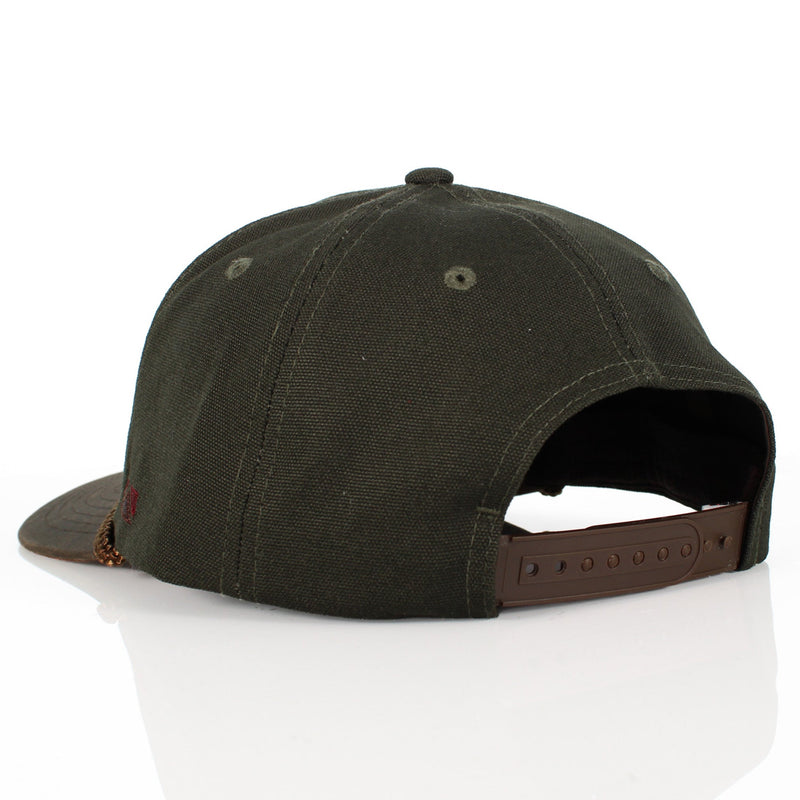 Load image into Gallery viewer, Canvas Mallard Drake Duck Hat with Wax Cloth Visor