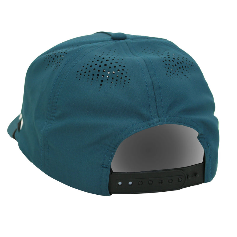 Load image into Gallery viewer, Sunset Fish Silhouette 5-Panel Performance Rope Cap