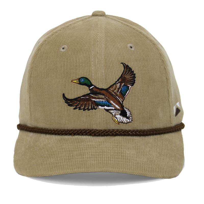 Load image into Gallery viewer, Corduroy Mallard Drake 6-Panel Performance Cap
