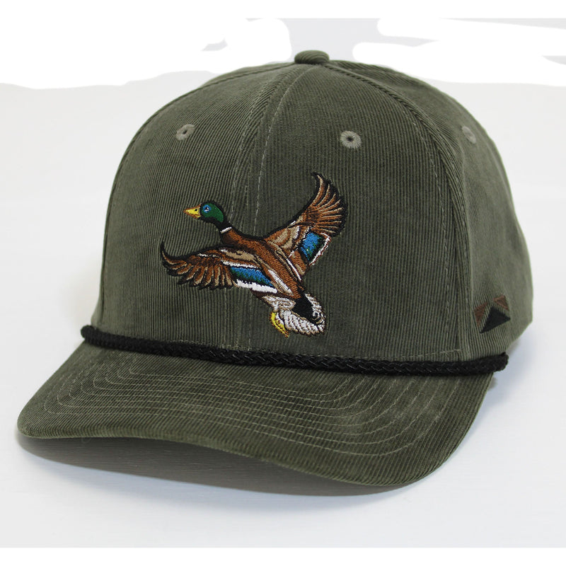Load image into Gallery viewer, Corduroy Mallard Drake 6-Panel Performance Cap