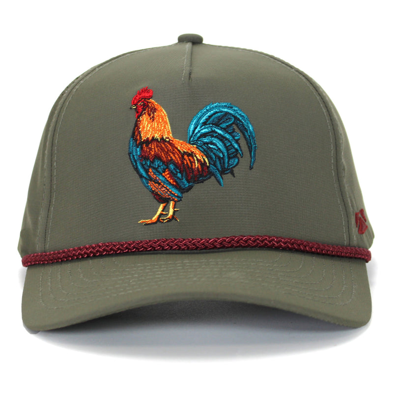 Load image into Gallery viewer, Cock of the Walk 5-Panel Rooster Trucker Hat